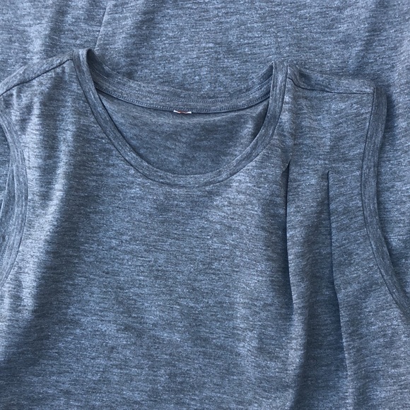 LUCY Activewear Tunic with Shoulder Detail - Picture 6 of 8